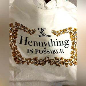 Brand new “hennythings possible“ shirt